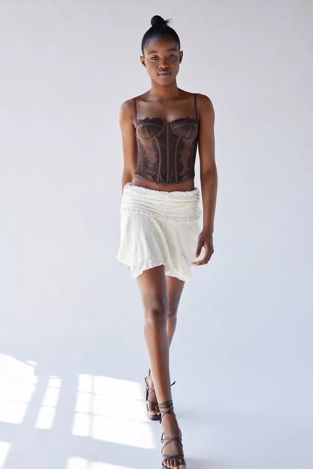 urbanoutfitters.com | Dropped-Waist Mini Skirt