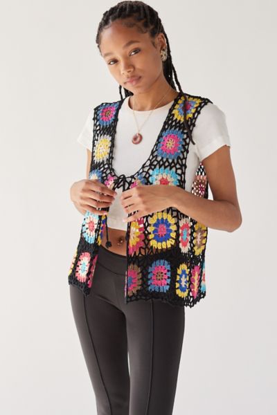 Granny Crochet Vest | Urban Outfitters