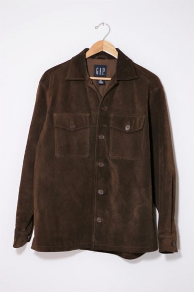 Vintage Gap Suede Shirt Jacket | Urban Outfitters