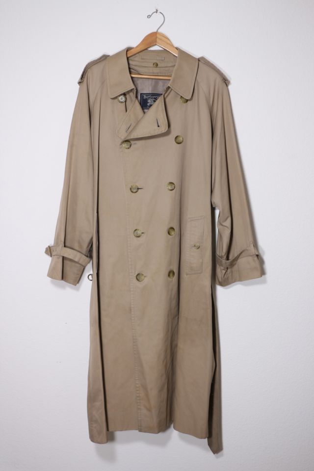 Vintage Burberrys' Wool Lined Trench Coat | Urban Outfitters