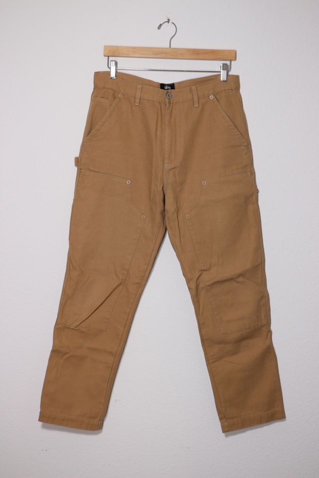 Vintage Stussy Tapered Canvas Double Knee Carpenter Pants