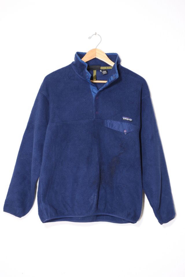 Vintage Patagonia Washed And Worn Snap-T Polar Fleece Sweatshirt ...