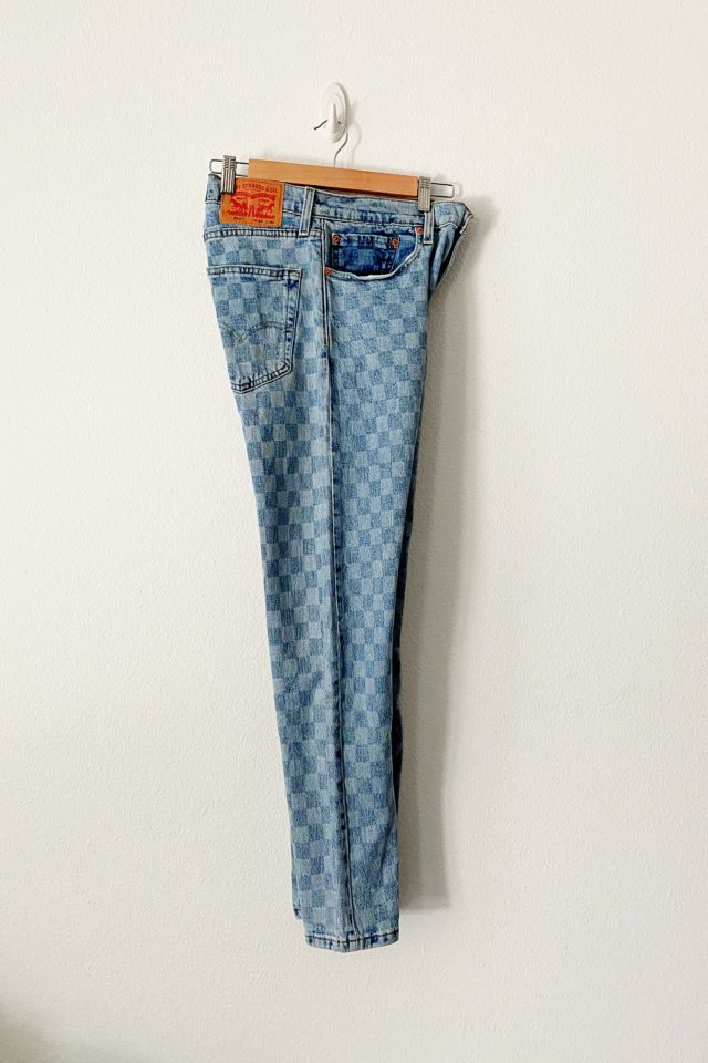 Vintage Levi's Checkered Jeans | Urban Outfitters