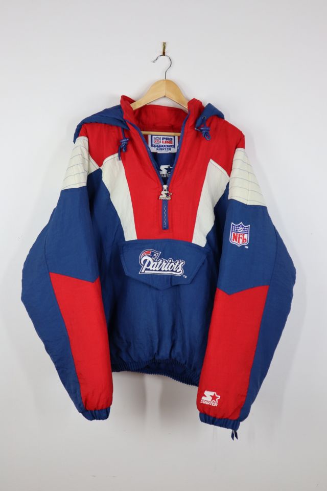 Vintage New England Patriots Hooded Starter Jacket | Urban Outfitters