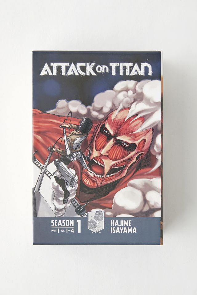 Attack On Titan Manga Box Set By Hajime Isayama Urban Outfitters