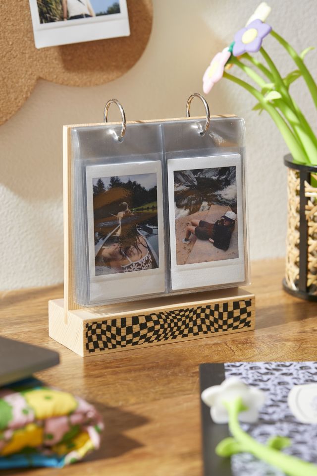 Printed Tabletop Wood Flip Instax Mini Picture Frame Urban Outfitters