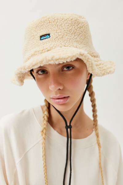 Kavu Fur Ball Boonie Hat In Camel | ModeSens display picture 3