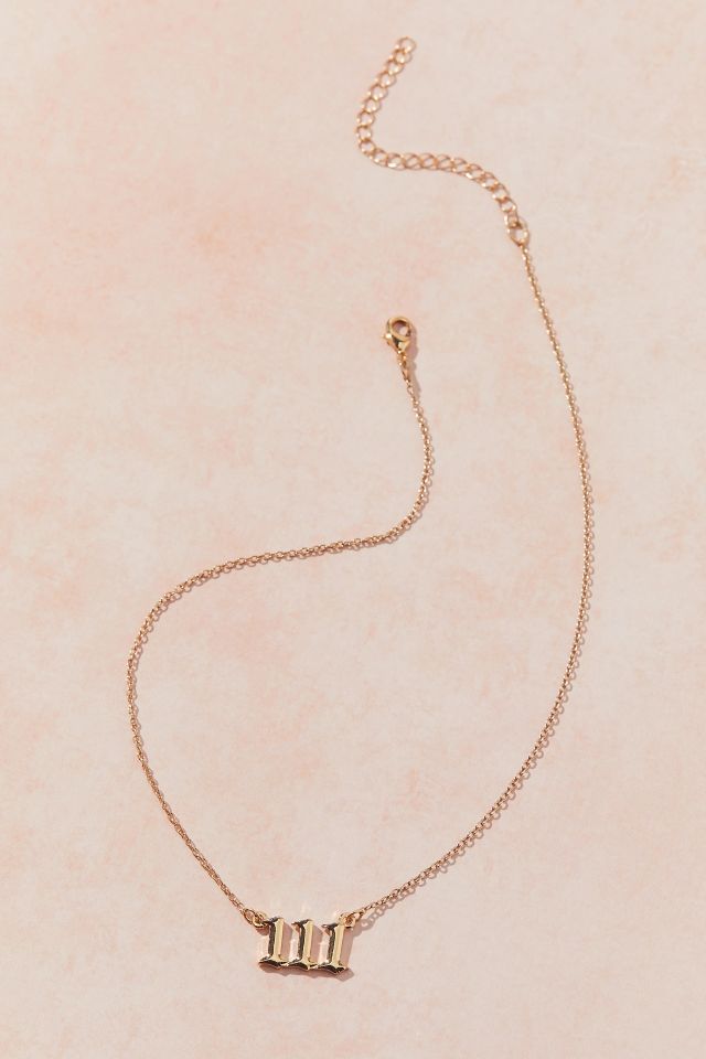 Collier Numéro d'Ange #1