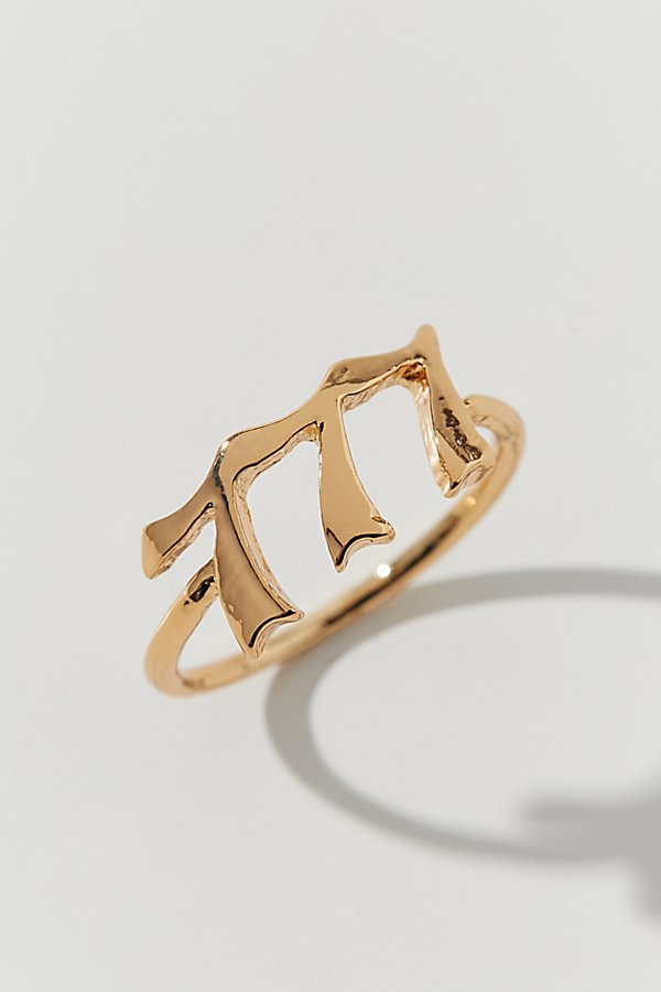 Urban Outfitters Angel Number Ring In 7