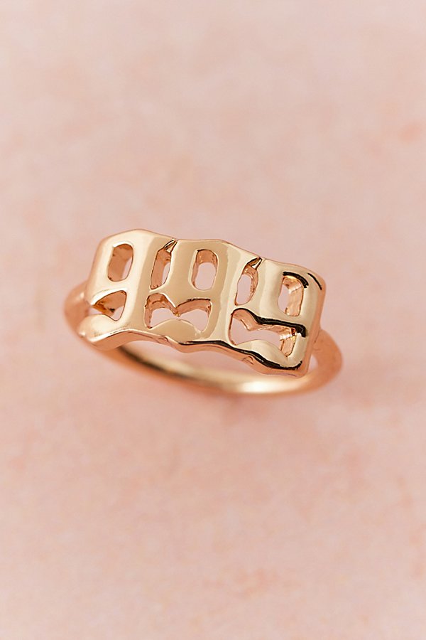 Urban Outfitters Angel Number Ring In 9