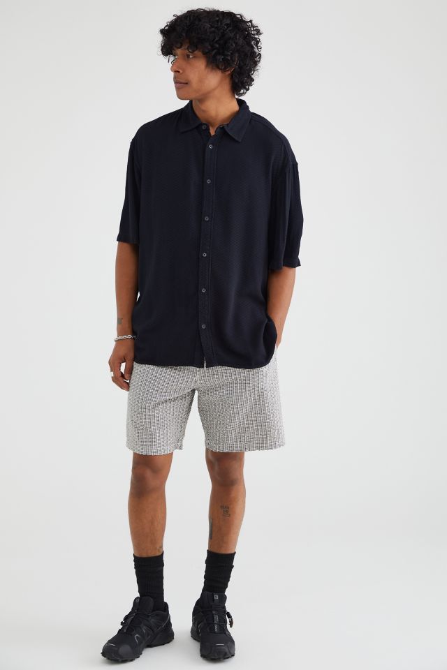 Chemise Boutonnée Drapée Unie UO #1