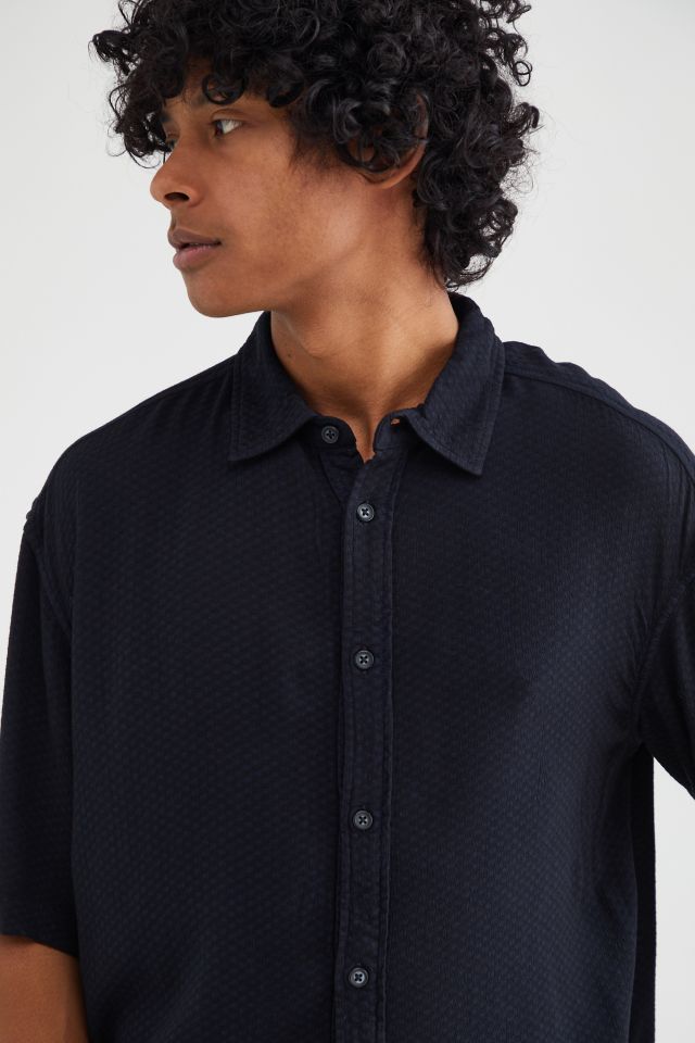 Chemise Boutonnée Drapée Unie UO #3