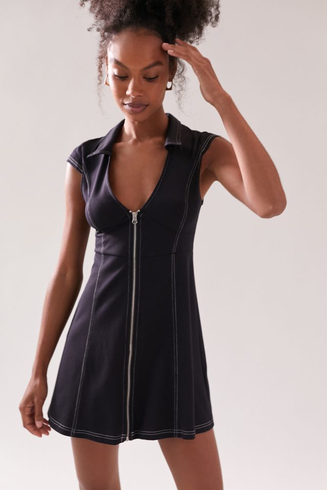 Zip front dress new arrivals