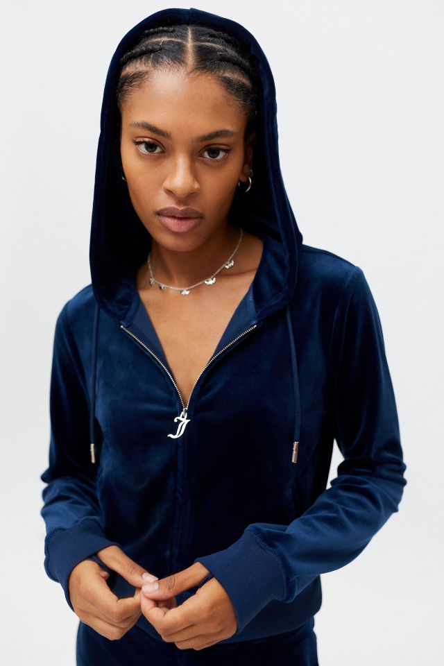 Juicy Couture Velour Zip-Up Jacket #4