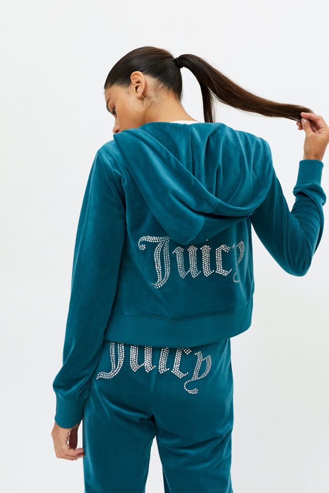 Juicy Couture Velour Zip Up Jacket | Urban Outfitters