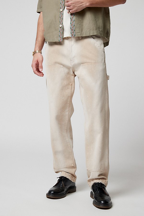 Bdg Straight Fit Double Knee Work Pant In Ivory