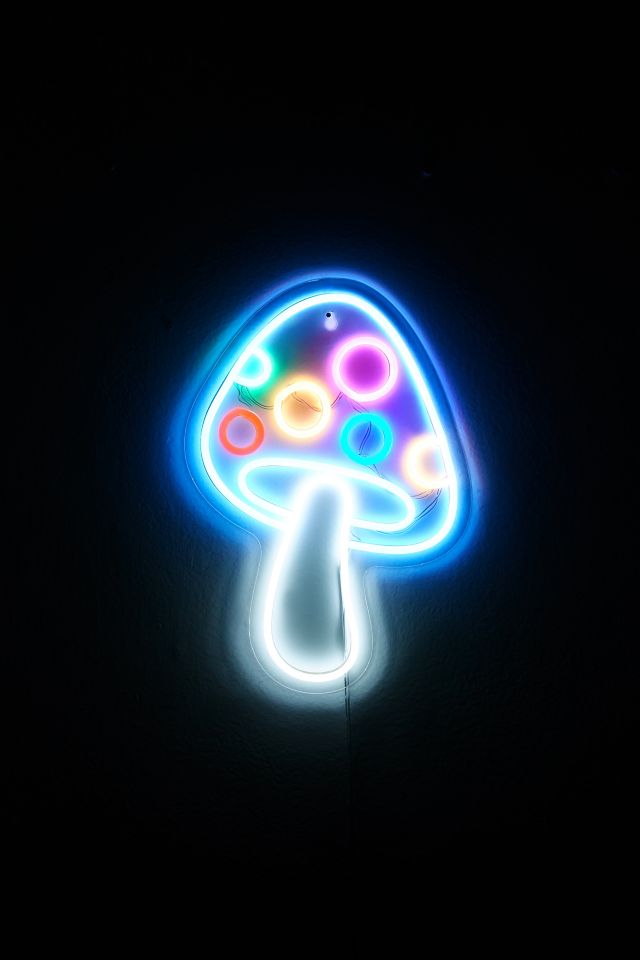 Mushroom Neon Sign #2