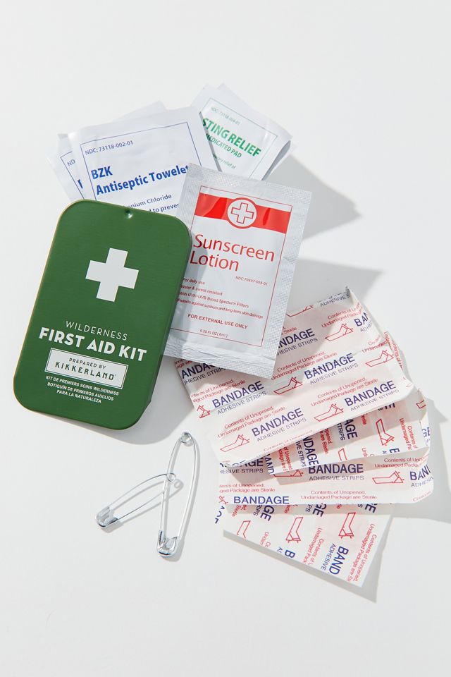 Kikkerland Design Wilderness First Aid Kit Urban Outfitters