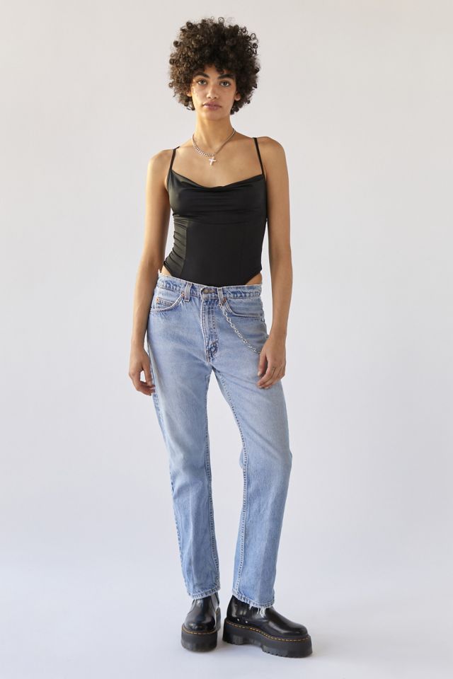Out From Under Cowl Neck Bodysuit, Urban Outfitters