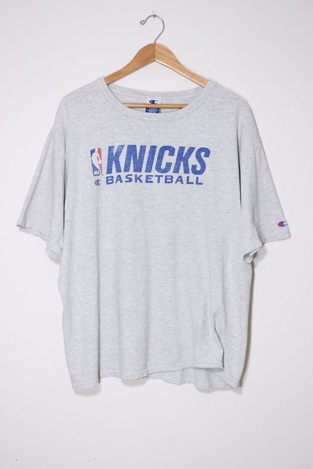 Vintage Champion Knicks Basketball T Shirt Urban Outfitters