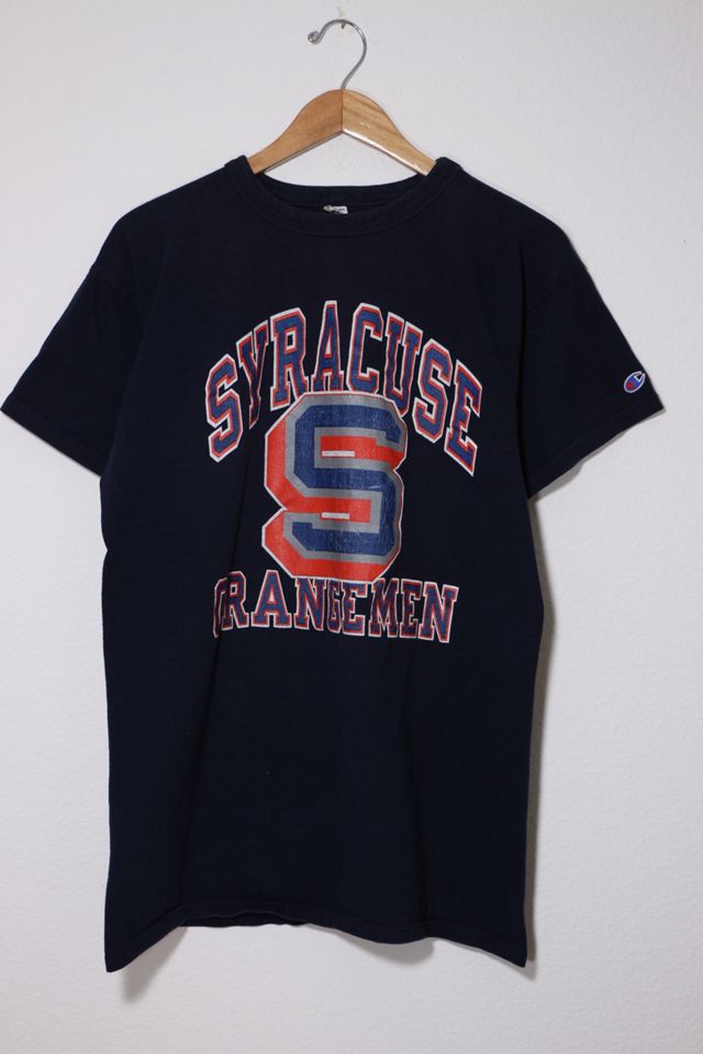 Vintage Champion Syracuse Orangemen T Shirt Made in USA | Urban Outfitters