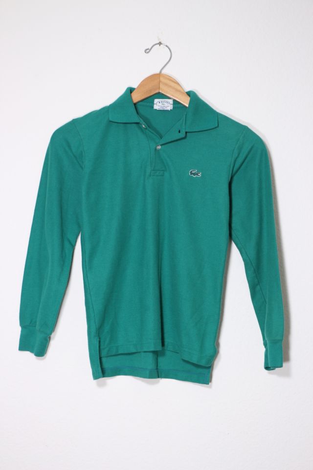 Vintage Izod Lacoste Long Sleeve Polo Shirt Made in Japan | Urban ...