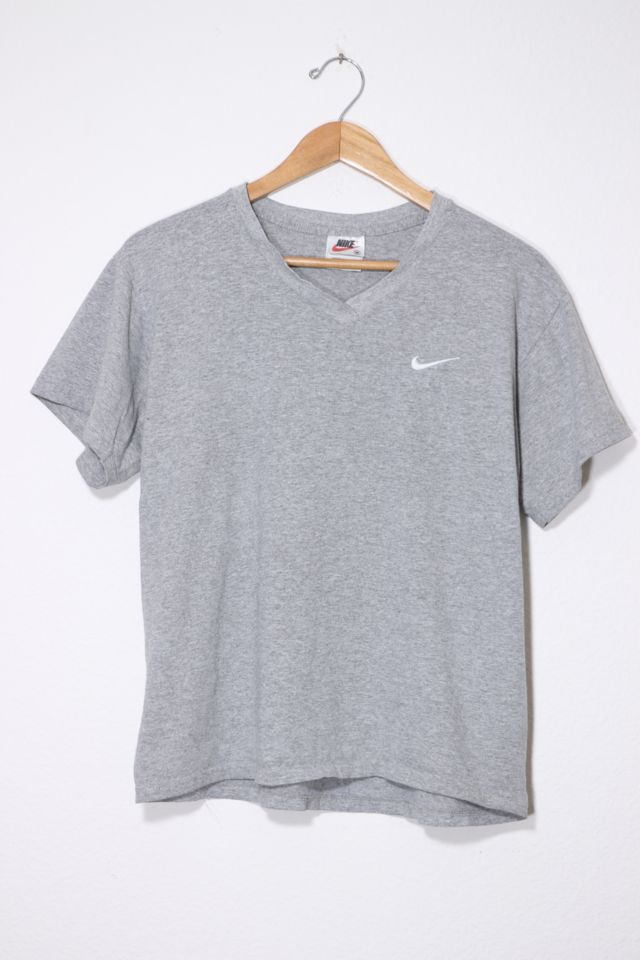 Vintage Nike V Neck Logo T Shirt Made in USA | Urban Outfitters