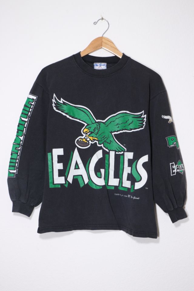 Vintage Philadelphia Eagles 1994 Long Sleeve T Shirt Made in USA