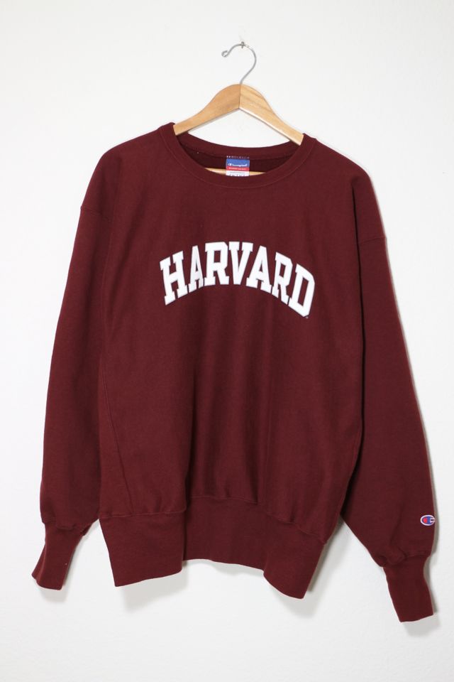 Champion harvard online sweatshirt