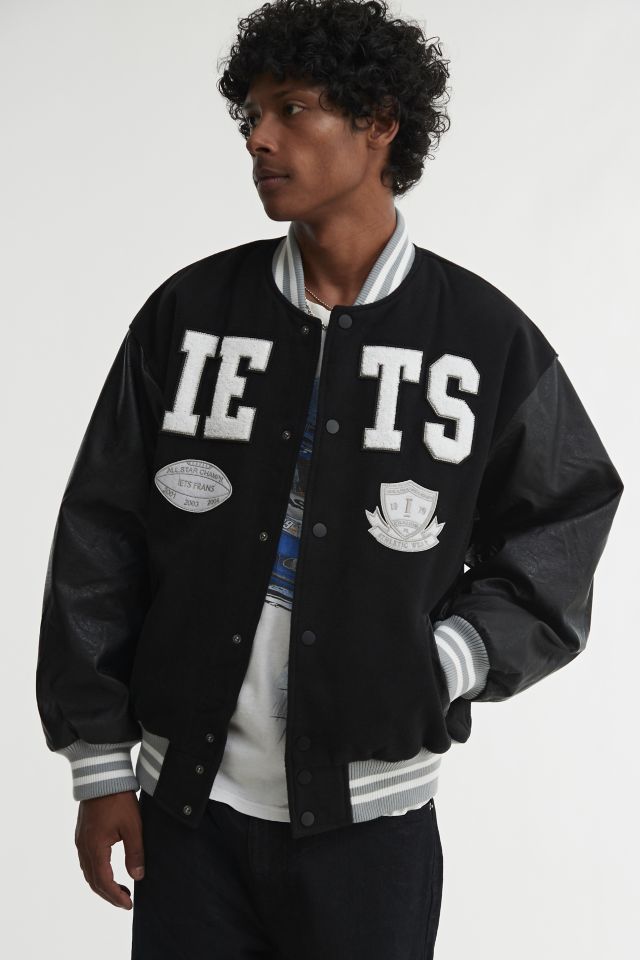 iets frans… Logo Varsity Jacket | Urban Outfitters