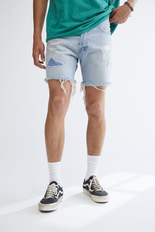 Levi's Patchwork Denim Short | Urban Outfitters