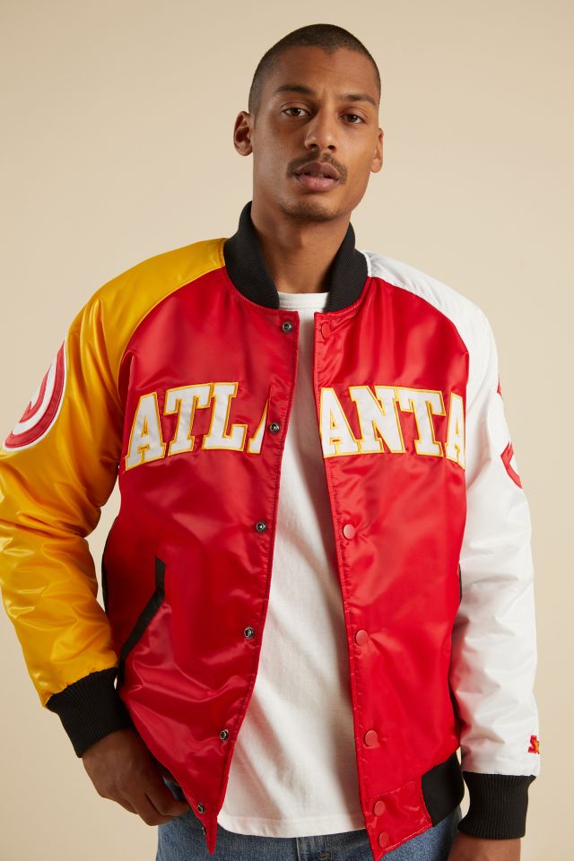 Starter Atlanta Hawks Varsity Jacket | Urban Outfitters