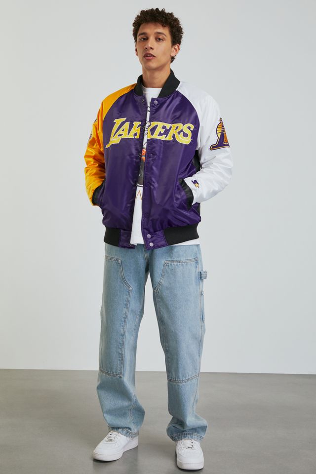 Starter Los Angeles Lakers Varsity Jacket #2