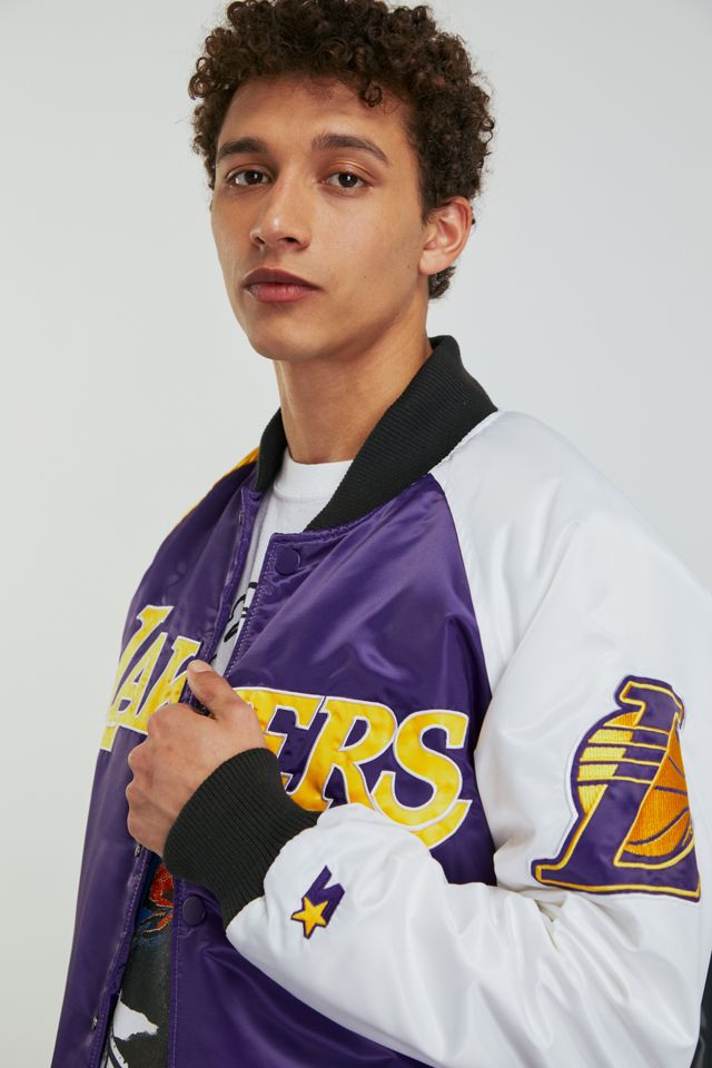 Starter Los Angeles Lakers Varsity Jacket #3
