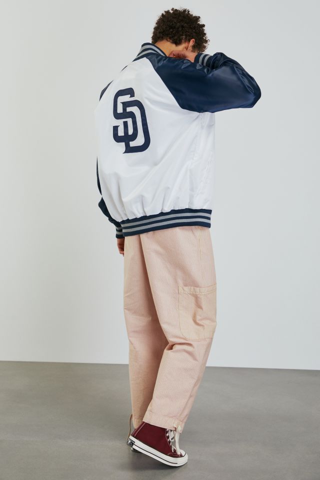 Starter San Diego Padres Satin Varsity Jacket #1