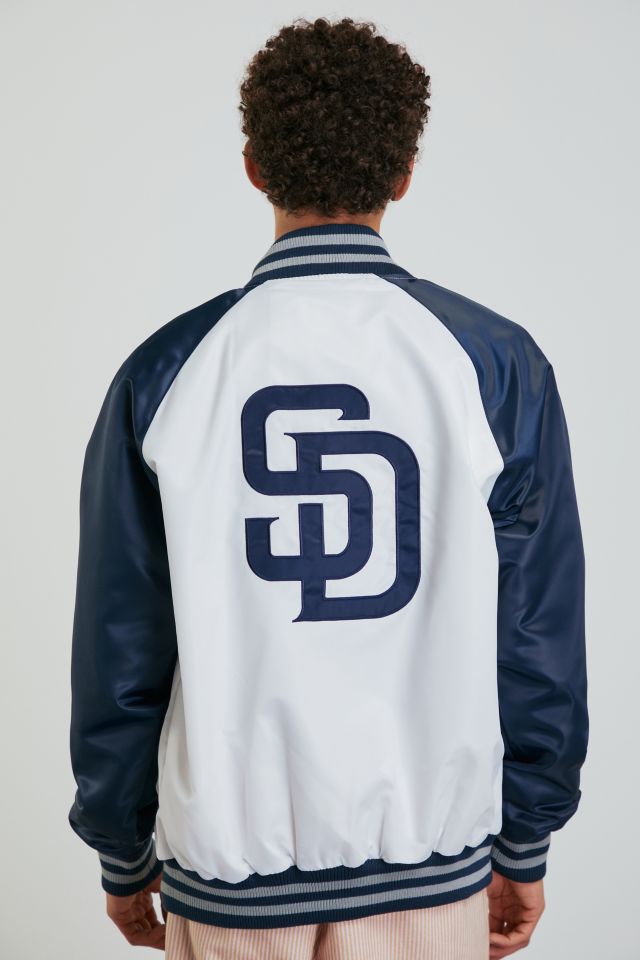 Men's San Diego Padres Starter Cream The Ambassador Home Full-Zip Jacket
