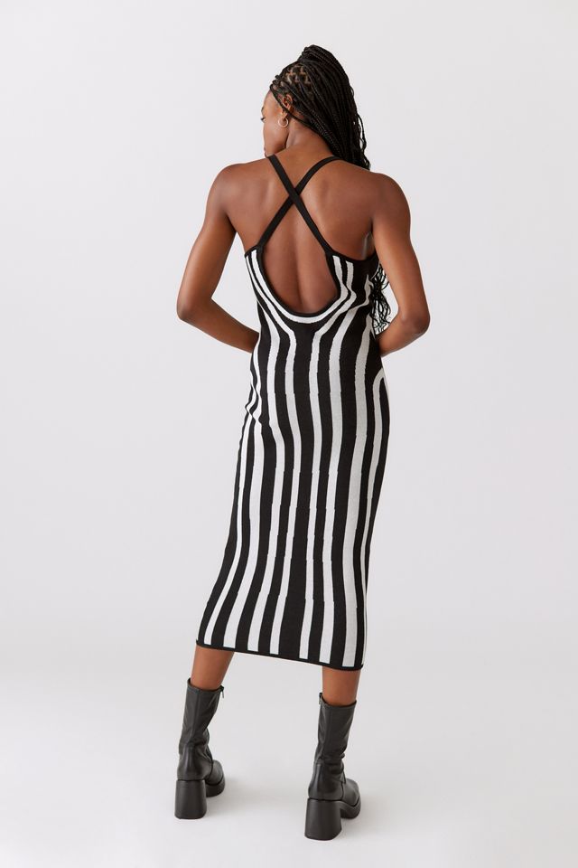 Another Girl Jojo Illusion Midi Dress #1