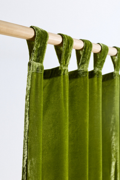 Beau Velvet Window Panel - Thumbnail 2