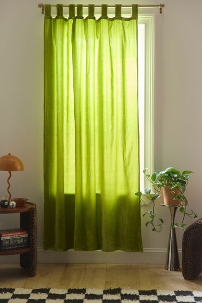 Beau Velvet Window Panel