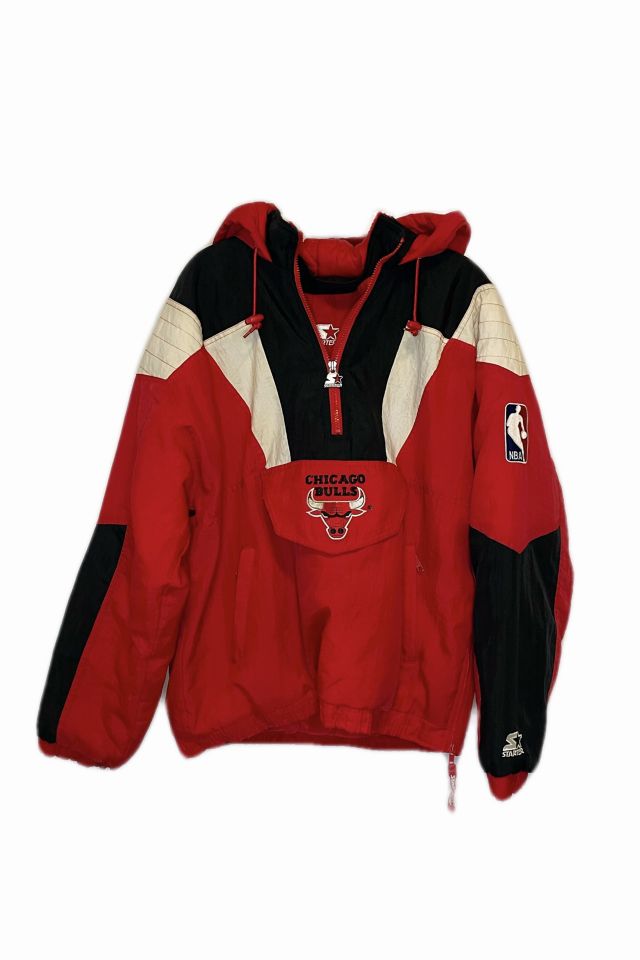 Bulls on sale pullover jacket