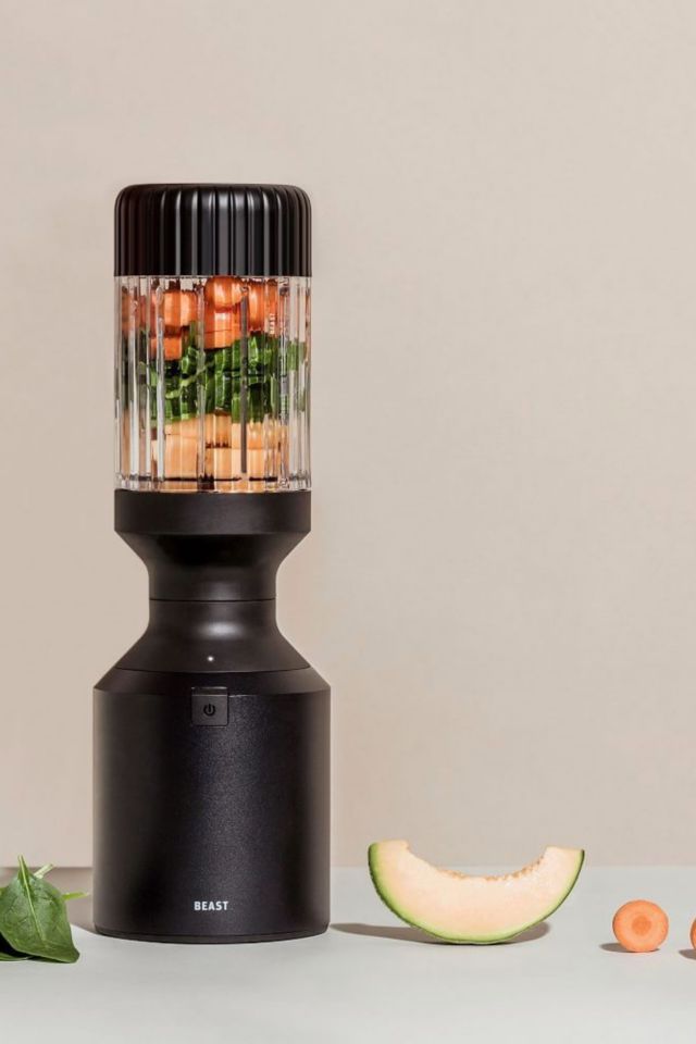 Carbon Black Aluminum Variable Speed Blender with Tritan Container