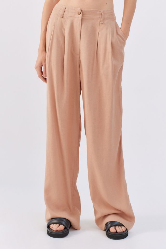 UO Nothing But Business Linen Trouser #3