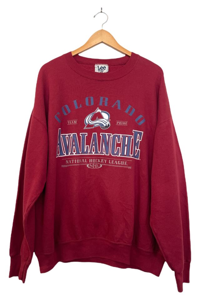 Retro Colorado Avalanche Ice Hockey Sweatshirt