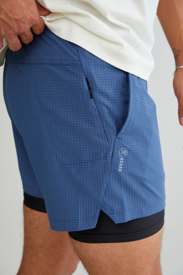Pantaloncini Da Corsa Roark Run Amok Bommer Ridge – Uomo, Nero, Taglia XL