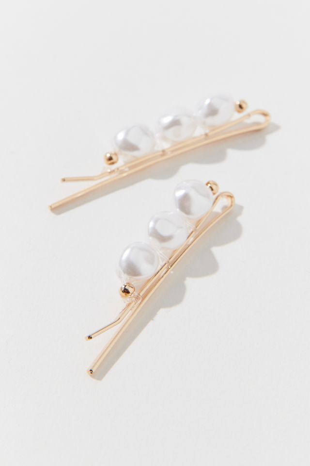 Pearl Bobby Pin Set Urban Outfitters 