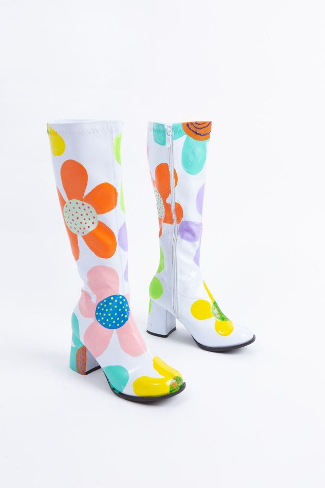 Zig Zag Daisy Baby Gogo Boots