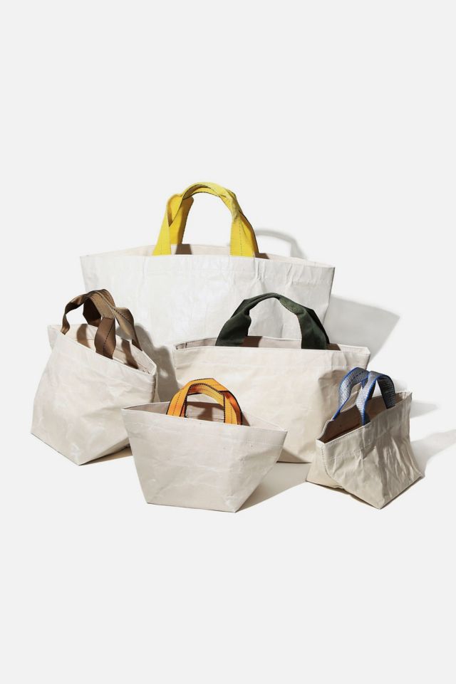 Puebco Upcycled Vintage Sling Belt Handle Tote Bag #1