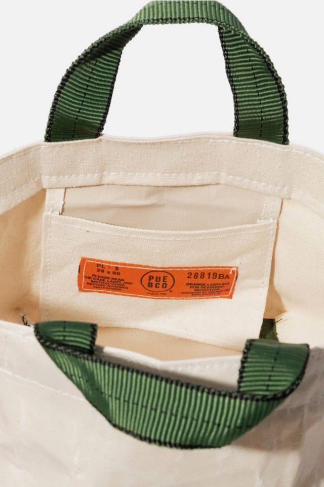 Puebco Upcycled Vintage Sling Belt Handle Tote Bag #3