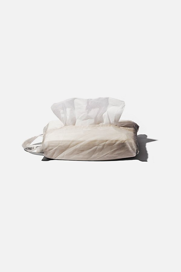 Puebco Recycled Vintage Parachute Tissue Box Cover In White