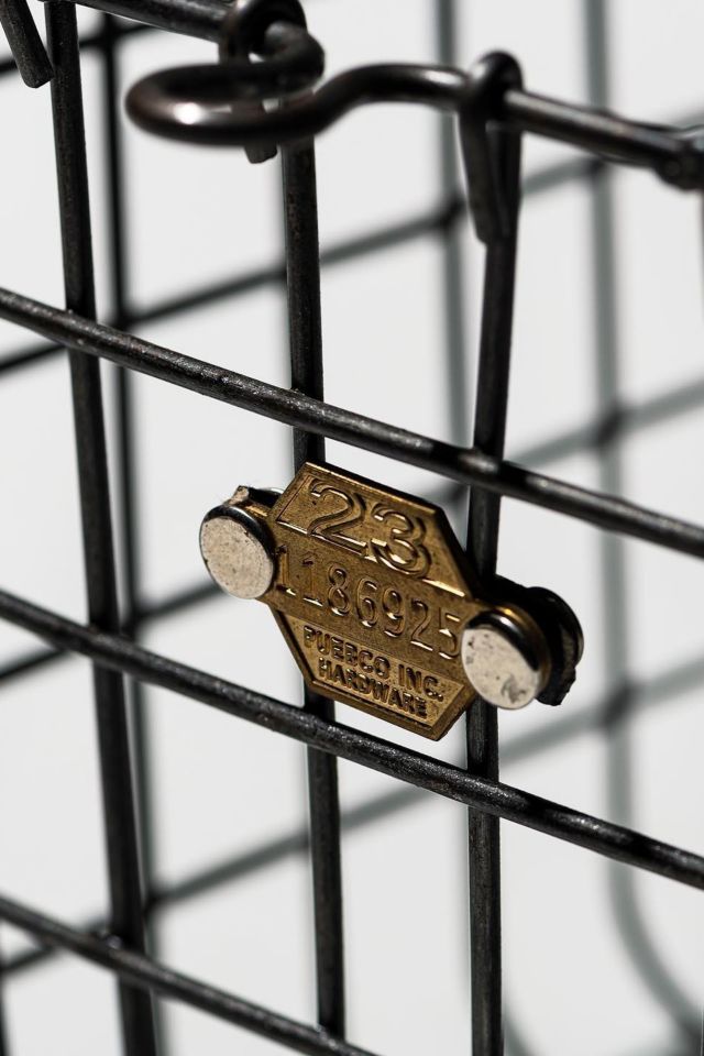 Puebco Steel Wire Locker Storage Basket
